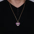 VVS Jewelry Iced Out Juice Wrld Heart Pendant