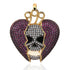 VVS Jewelry Iced Out Juice Wrld Heart Pendant