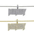 VVS Jewelry Iced Out "MONEY" Pendant Chain