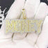 VVS Jewelry Iced Out "MONEY" Pendant Chain