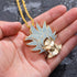 VVS Jewelry Iced San Goku Pendant + Chain AAA Quality
