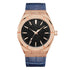 VVS Jewelry Iced Stardust Bling Leather Strap Watch