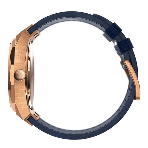 VVS Jewelry Iced Stardust Bling Leather Strap Watch