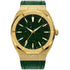 VVS Jewelry Iced Stardust Bling Leather Strap Watch