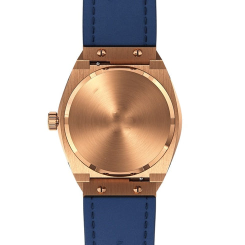 VVS Jewelry Iced Stardust Bling Leather Strap Watch