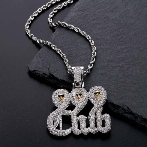VVS Jewelry Juice Wrld 999 Club Pendant Chain