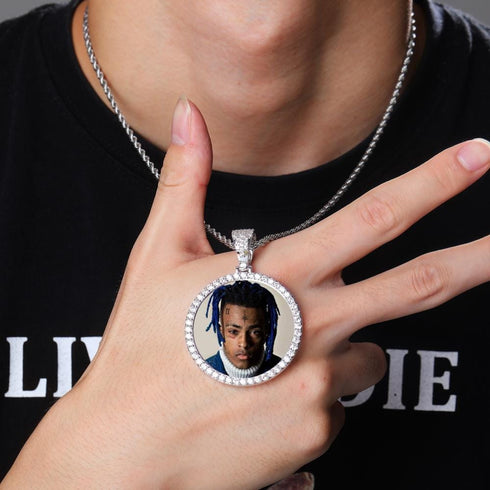 VVS Jewelry Large Custom Photo Pendant + Free Chain
