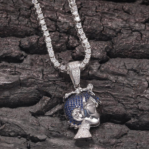 VVS Jewelry "LIL UZI VERT" Pendant + Chain