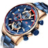 VVS Jewelry Men's Chronograph Calendar Luminous Premium Watch