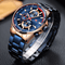 VVS Jewelry Men's Chronograph Calendar Luminous Premium Watch