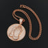 VVS Jewelry Micro Pave Circle Praying Hands