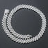 VVS Jewelry 14mm/20mm Micro Paved Prong Cuban Chain