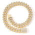 VVS Jewelry 14mm/20mm Micro Paved Prong Cuban Chain