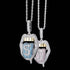 VVS Jewelry $$$ Micropaved Lip Pendant Necklace