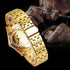 VVS Jewelry Military Triangle Skeleton Mechanical Watch