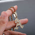 VVS Jewelry Old English Initial Pendant Necklace