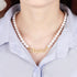 VVS Jewelry Pearl Custom Cursive Name Chain