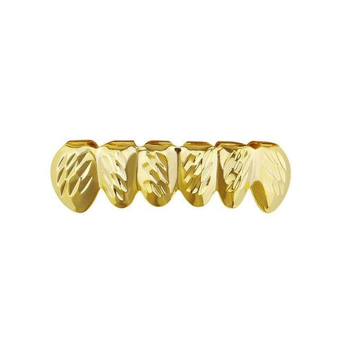 VVS Jewelry Punk Diamond Cut Grillz Set