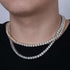 Diamond Prong Tennis Chain - Will Not Rust or Fade