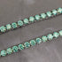 VVS Jewelry Rare Blue/Green 925 Sterling Silver Moissanite Tennis Chain