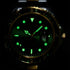 VVS Jewelry Rollie Style Iced Gem Dial Two-Tone Watch