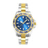 VVS Jewelry Rollie Style Iced Gem Dial Two-Tone Watch