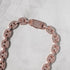 VVS Jewelry Rose Gold15mm Moissanite Mariner Link Chain