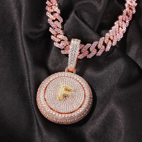 VVS Jewelry Rotating Custom Pendant