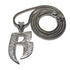 VVS Jewelry RUFF RYDERS Iced Pendant Curb Cuban Chain