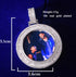 VVS Jewelry Solid Baguette Custom Photo Chain