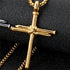 VVS Jewerly Nail Cross Pendant Chain