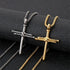 VVS Jewerly Nail Cross Pendant Chain