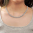 9mm VVS Moissanite Diamond 925 Sterling Silver Vermeil Cuban Chain