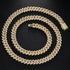 9mm VVS Moissanite Diamond 925 Sterling Silver Vermeil Cuban Chain