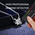 VVS1 Classic Moissanite Pendant 925 Silver Necklace