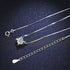 VVS1 Classic Moissanite Pendant 925 Silver Necklace