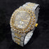 VVS Jewelry Chronograph Shine Iced out Watch