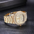 VVS Jewelry Chronograph Shine Iced out Watch