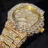 VVS Jewelry Chronograph Shine Iced out Watch