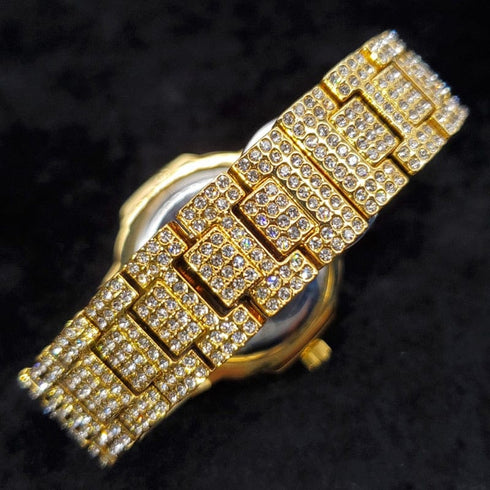 VVS Jewelry Chronograph Shine Iced out Watch