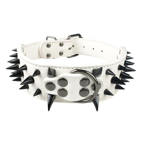 Adjustable Spiked Studded Dog Collar