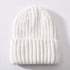 Chunky Silk Satin Lined Knitted Beanie