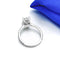 White Gold Square Radiant Cut 5CT Moissanite Engagement Ring