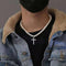 VVS Jewelry Cross Pearl Chain