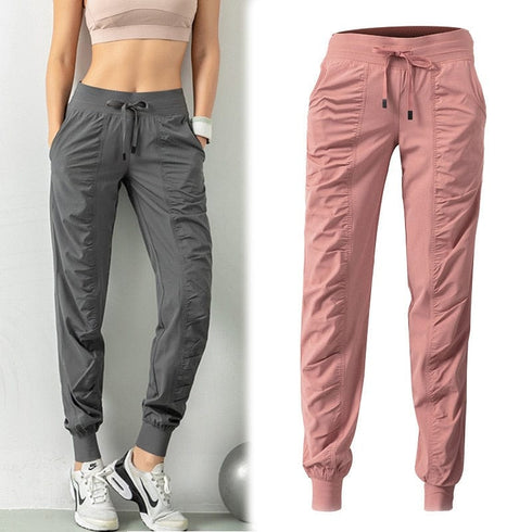 Women's Fabric Joggers