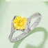 1CT 6.5mm 925 Sterling Silver Moissanite Ring