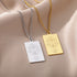Zodiac Sign Pendant Chain