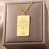 Zodiac Sign Pendant Chain