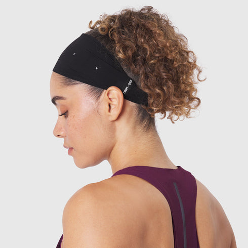 W081. Ice-Skin™ Performance Headband - Black