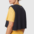 W082. SUPIMA® Ice-Skin™ Reversible Crop Tee - Amber/Black